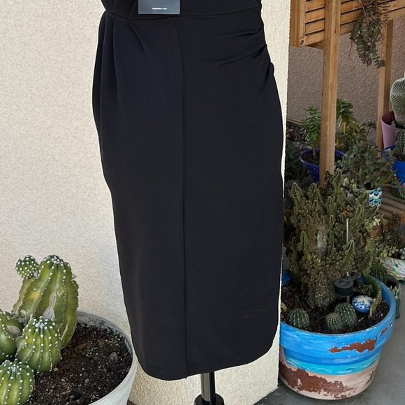 Forever 21 Hidden Label Black Knit Party Dress Women Size Small - Picture 6 of 12